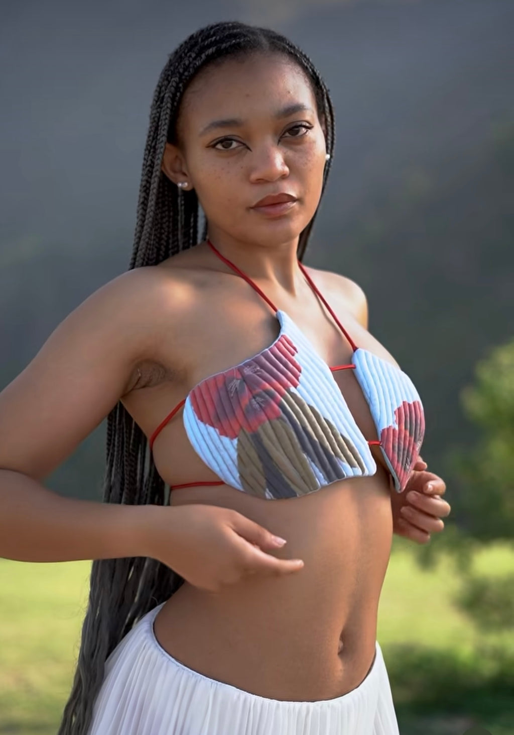 BUNRANSH BRALETTE TOP