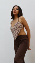 STONE CORSET TOP